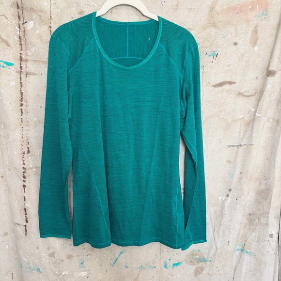 Smartwool Striped Crew Long Sleeve Base Layer Top - Picture 1 of 4